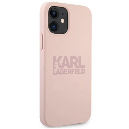 Widok etui Karl Lagerfeld na tle modnych akcesori&oacute;w.