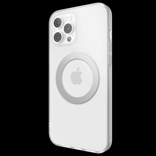 Etui SwitchEasy MagClear zamontowane na Apple iPhone 12 Pro Max.