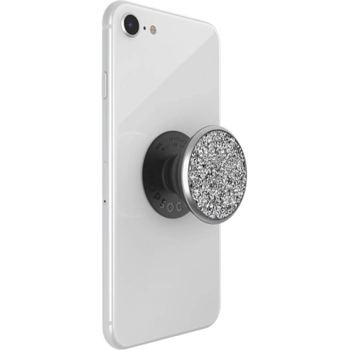 Product packaging - POPSOCKETS Premium Swarovski phone grip, featuring the brand logo.