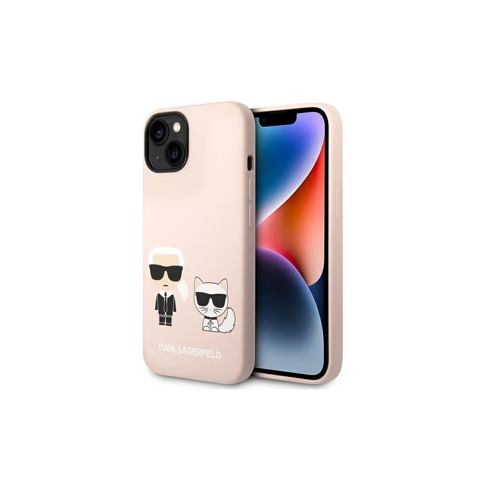 Housse Karl Lagerfeld KLHCP14MSAPCHG pour iPhone 14 Plus 6 7  étui rigide Saf