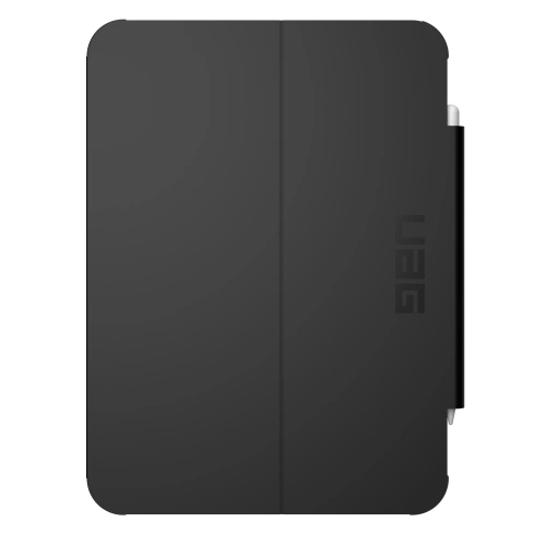 Etui UAG Plyo w kolorze czarnym, idealne do Apple iPad 10.9 2022 z miejscem na rysik.