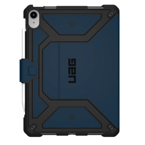 Widok etui UAG z tyłu, pokazujący wytrzymałą konstrukcję i precyzyjne wycięcia.