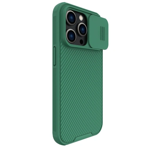 Nillkin Camshield Pro case for Apple iPhone 14 Pro Max showcasing modern design.