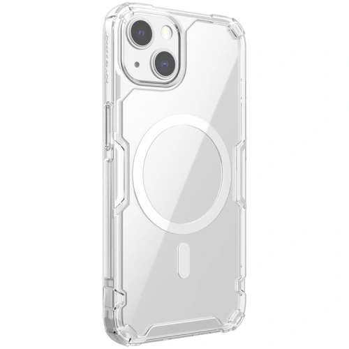 Etui Nillkin Nature Pro Magnetic na białym tle, podkreślające jego elegancki design i funkcjonalność.
