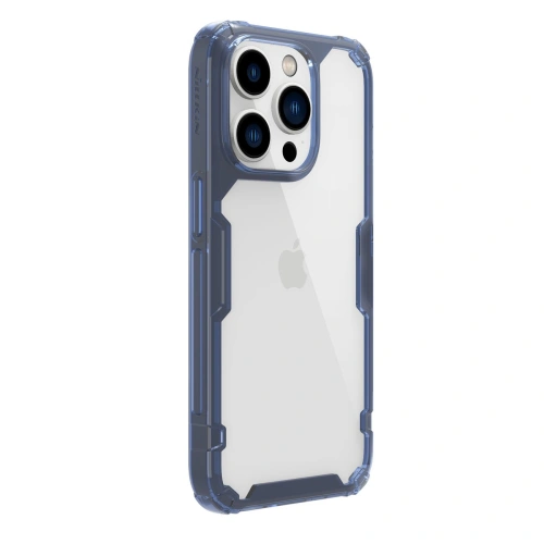 Close-up of the Nillkin Nature Pro case, showing the transparent back