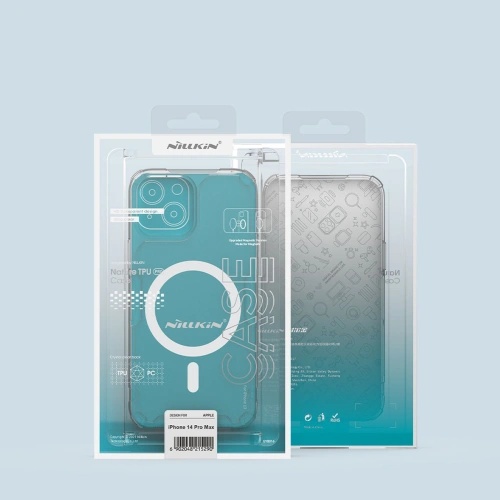 Nillkin Nature Pro Magnetic case with MagSafe functionality, perfect for wireless charging