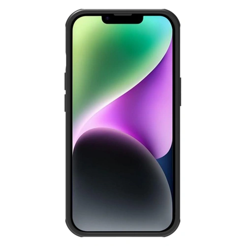 Side view of Nillkin Super Frosted Shield Pro case with cutouts for ports