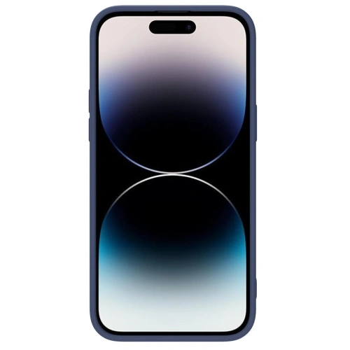 Nillkin CamShield Magnetic Silicone case in blue for iPhone 14 Pro Max