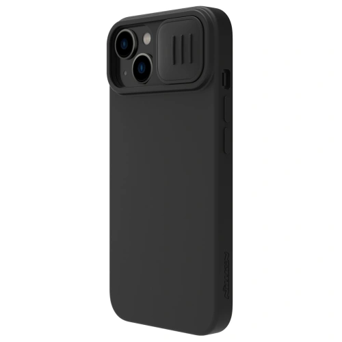 Close-up of the silicone material of the Nillkin CamShield Silky case