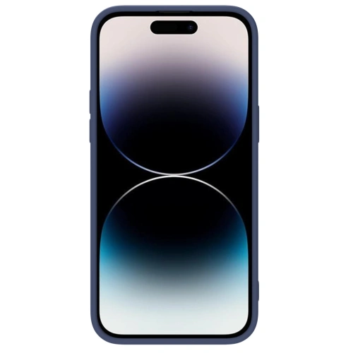 Nillkin CamShield Silky Silicone case in blue for Apple iPhone 14 Pro