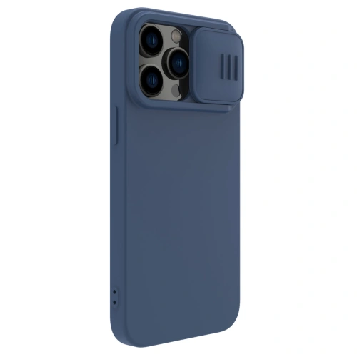 Side view of Nillkin CamShield Silky Silicone case showing its slim design