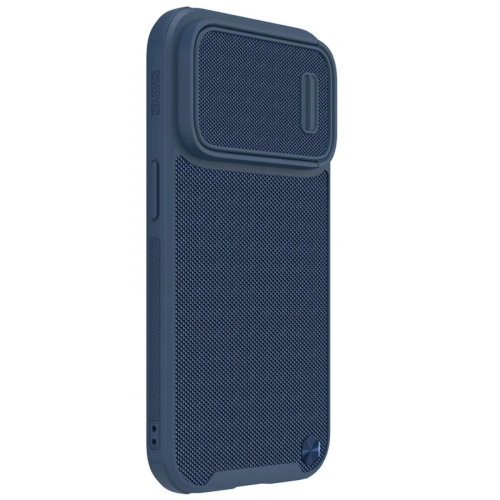 Close-up of the texture of the Nillkin Textured S case, highlighting its elegant design