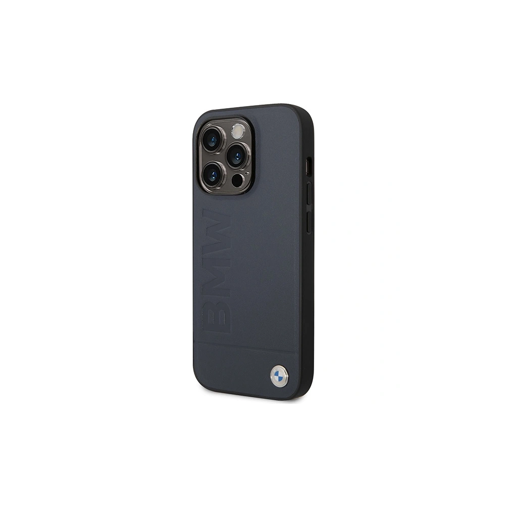 Custodia rigida BMW in silicone per Apple iPhone 15 Pro 6.1 - rossa
