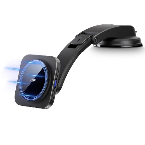 Uchwyt samochodowy ESR HaloLock w kolorze czarnym z funkcją ładowania bezprzewodowego