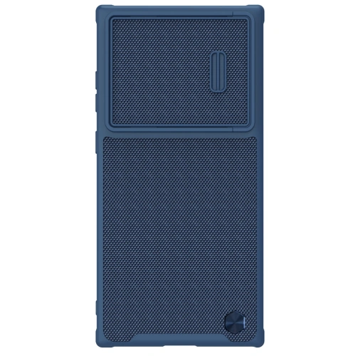 Etui Nillkin Textured S w kolorze niebieskim na tle białym
