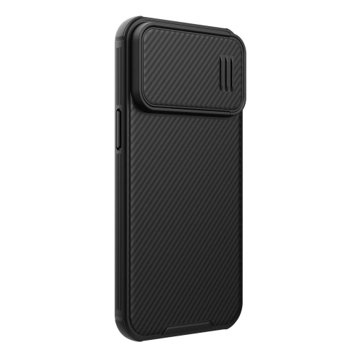 Husa Nillkin CamShield S de culoare neagră, ideală pentru Apple iPhone 14 Pro Max