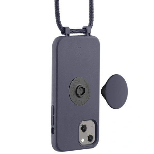 Etui Just Elegance na iPhone 13 z PopGrip, zapewniające wygodny chwyt.