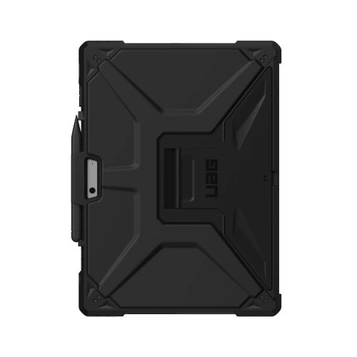Etui UAG Metropolis SE w kolorze czarnym, idealnie dopasowane do Microsoft Surface Pro 9.