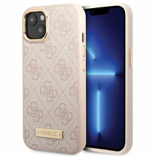 Etui Guess GUHMP14SU4GPRP w różowym kolorze, idealne dla Apple iPhone 14.