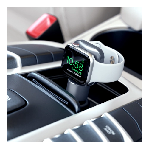 Opakowanie ładowarki bezprzewodowej Satechi, zawierające wszystkie niezbędne informacje.