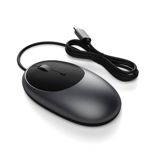 Satechi C1 USB-C Maus, ideal für das Büro und die Arbeit mit einem Laptop.