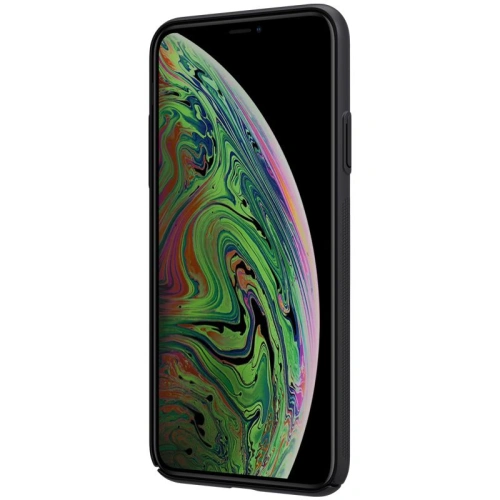 Husa Nillkin Super Shield în culoare neagră, ideală pentru Samsung Galaxy A24 LTE.