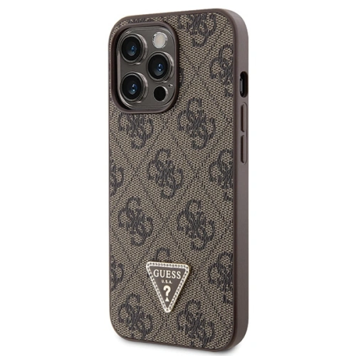 Etui Guess Crossbody 4G Metal Logo z bliska, ukazujące detale wykończenia