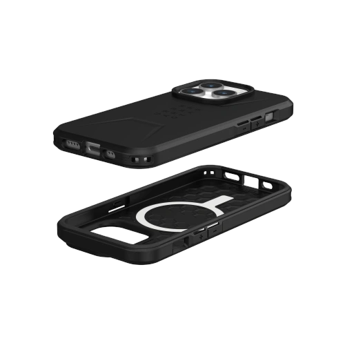 Etui UAG na tle minimalistycznym, podkreślające nowoczesny design i elegancję.