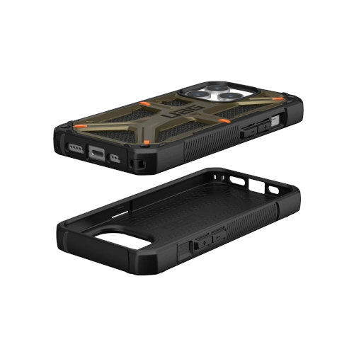 Etui UAG Urban Armor Gear na tle neutralnym, podkreślające jego nowoczesny design.