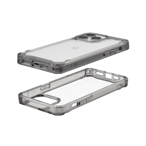 Szczegóły etui UAG z bliska, pokazujące wytrzymałość i precyzyjne wycięcia.