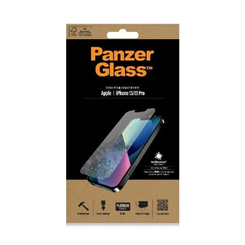 PanzerGlass Standard Super+ tempered glass for iPhone 16e, 14, 13, and 13 Pro