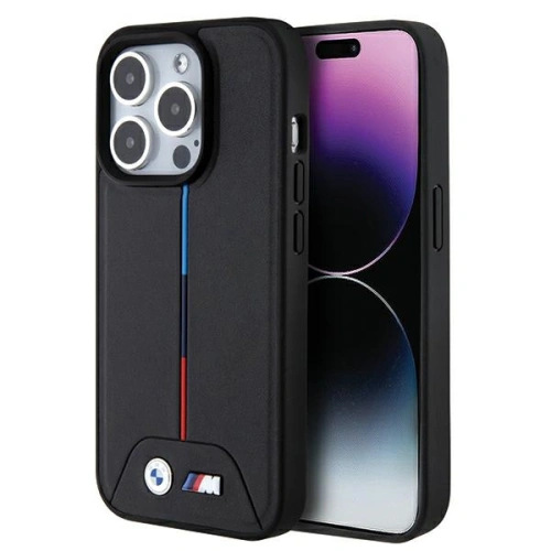 Etui BMW BMHMP15X22PVTK w kolorze czarnym, idealne do Apple iPhone 15 Pro Max