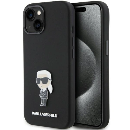 Etui Karl Lagerfeld KLHCP15SSMHKNPK w kolorze czarnym na Apple iPhone 15