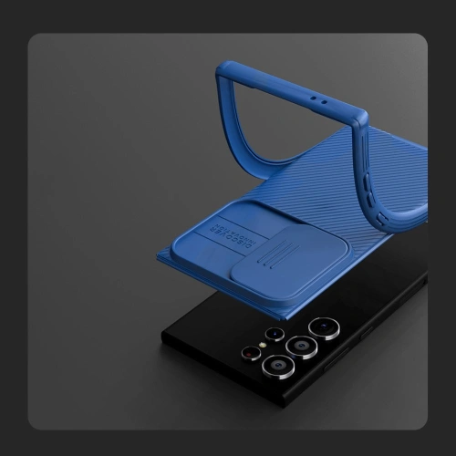 Nillkin Camshield Pro case against a minimalist background, highlighting elegance.