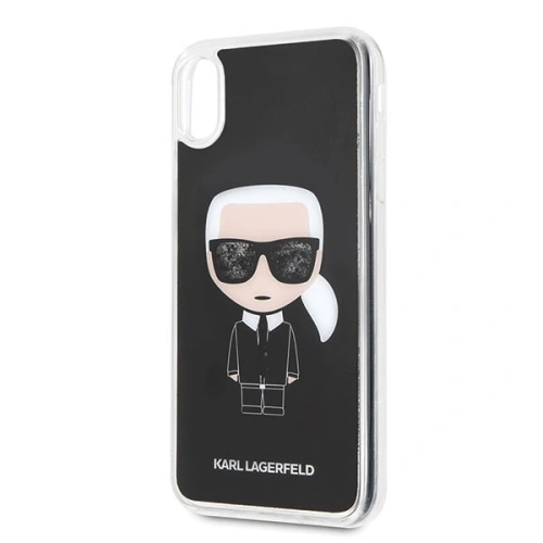 Etui na plecki Karl Lagerfeld, idealnie dopasowane do modelu iPhone Xs Max.