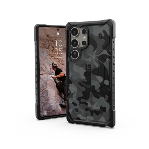Etui UAG Pathfinder Magnet SE w kolorze midnight camo, idealnie dopasowane do Samsung Galaxy S24 Ultra 5G.