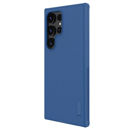 Nillkin Super Shield Pro case in blue, perfect for Samsung Galaxy S24 Ultra.