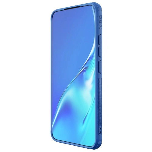 Vedere laterală a husei Nillkin Super Shield Pro, arătând tăieturile precise pentru porturi.