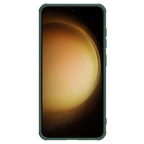 Husa Nillkin Super Shield Pro Magnetic de culoare verde, ideală pentru Samsung Galaxy S24+ Plus.