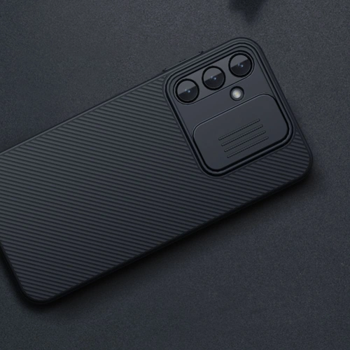 Nillkin CamShield case against a minimalist background, highlighting its style.