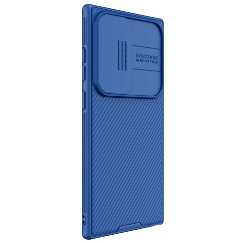 Etui Nillkin CamShield Pro w kolorze niebieskim, idealne dla Samsung Galaxy S24 Ultra