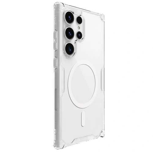 Husa Nillkin Nature Pro de culoare albă, ideală pentru Samsung Galaxy S24 Ultra