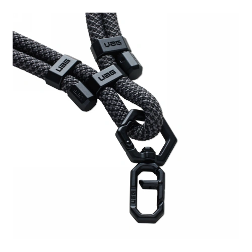 Smycz UAG Crossbody Lanyard z wytrzymałym materiałem, doskonała do aktywnego stylu życia.