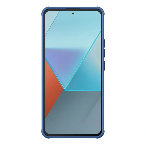 Nillkin CamShield Pro case on a Xiaomi Redmi Note 13 Pro 5G, showcasing its ergonomic shape.