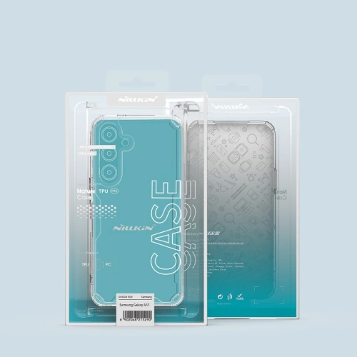 Stylish Nillkin Nature Pro case in transparent color, perfect for minimalists.