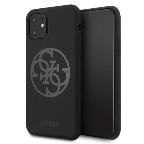 Etui Guess GUHCN61LS4GBK w kolorze czarnym, idealne na Apple iPhone 11.