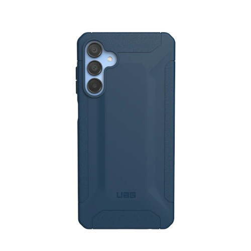 Etui UAG Urban Armor Gear Scout w kolorze niebieskim, idealne do Samsung Galaxy A15 5G.