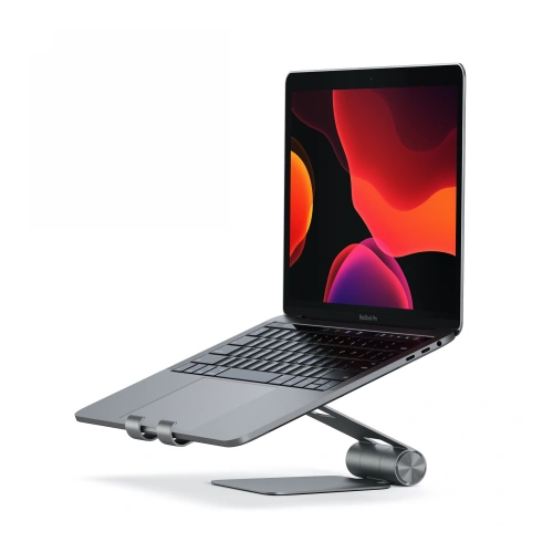 Der faltbare Halter Satechi R1, der Stabilität und Komfort bietet.