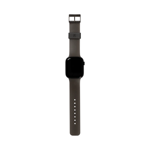 Pasek UAG Lucent zamontowany na Apple Watch, idealny do codziennego użytku.