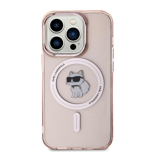 Etui Karl Lagerfeld z funkcją MagSafe, dopasowane do iPhone 14 Pro Max.